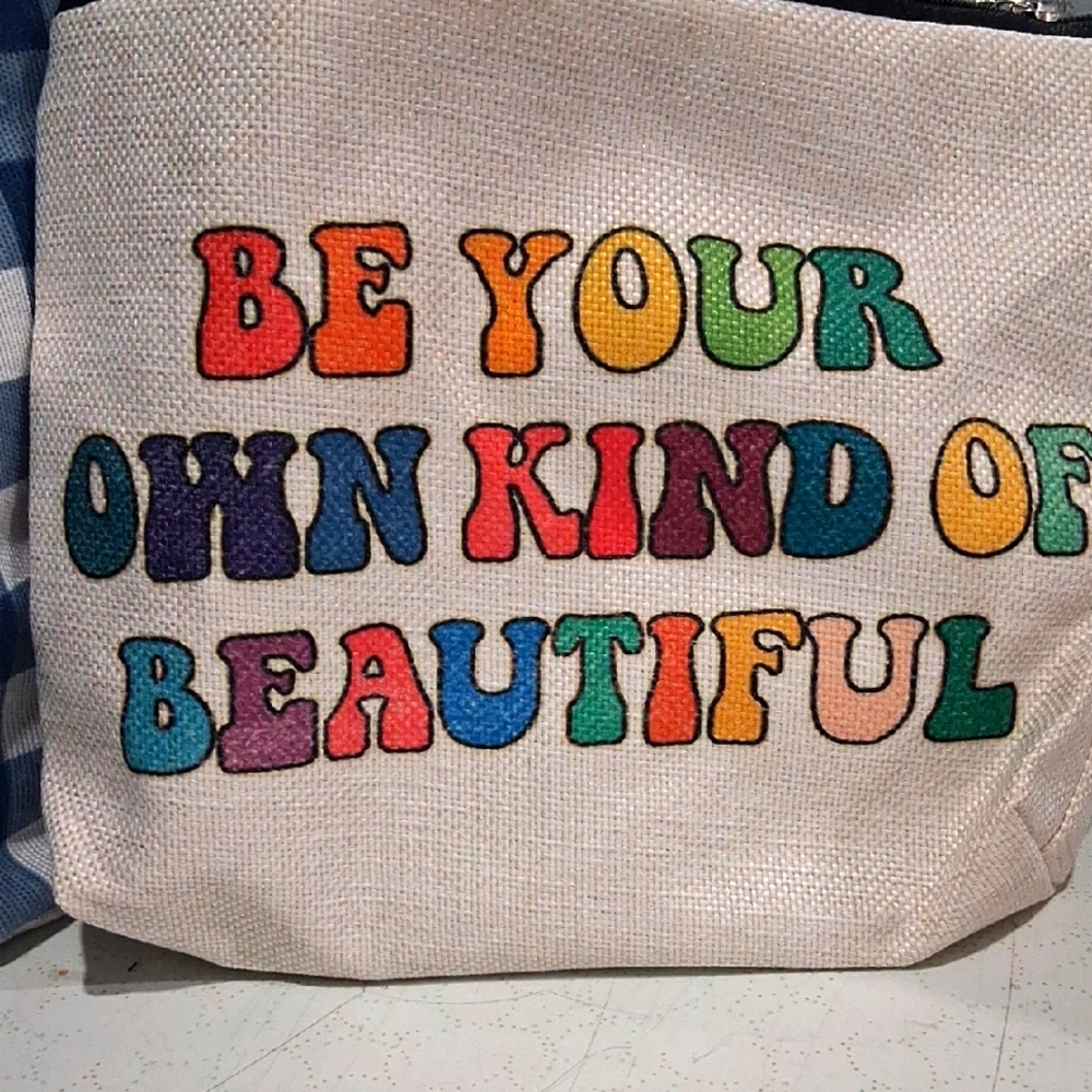 Colorful Canvas Makeup/pencil Pouch